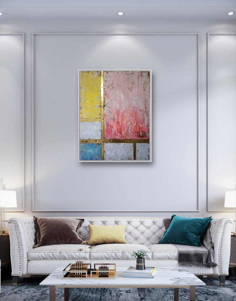 Original Modern Abstract Painting by Vladimir Castillo Gamboa