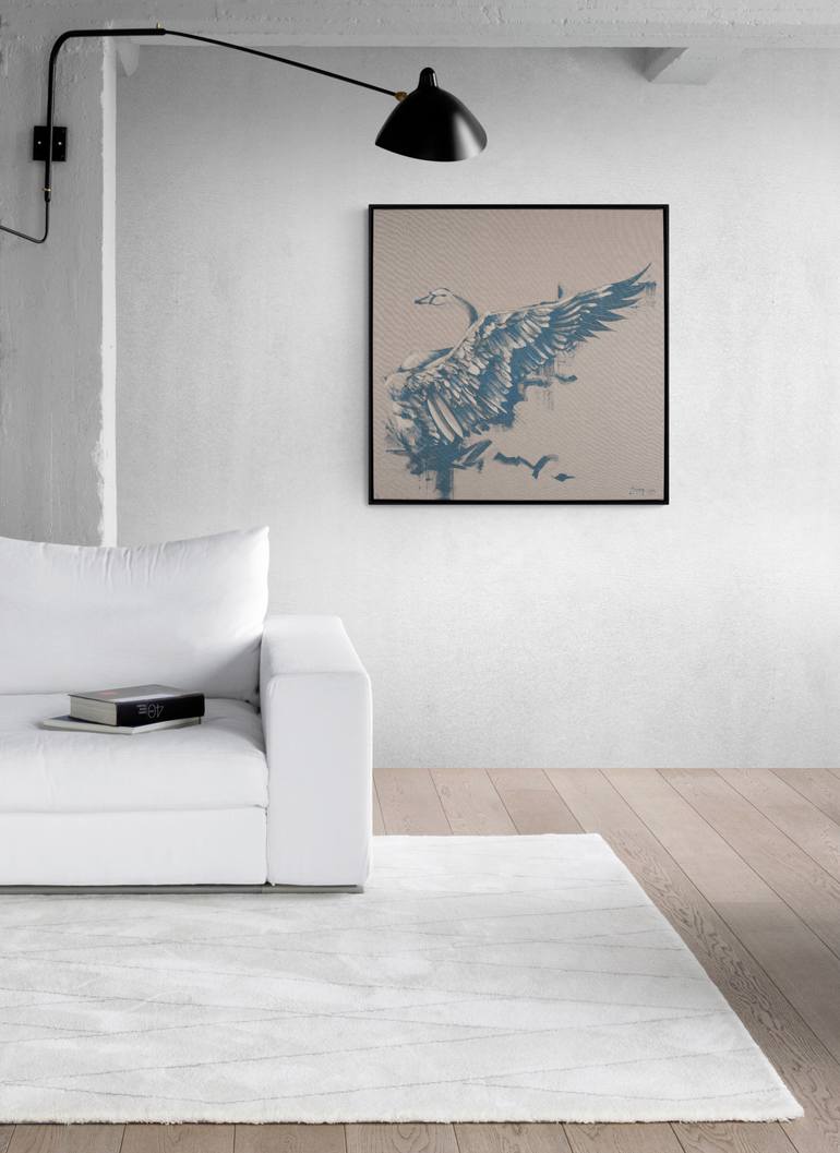 Original Contemporary Animal Painting by Tommy Fiendish