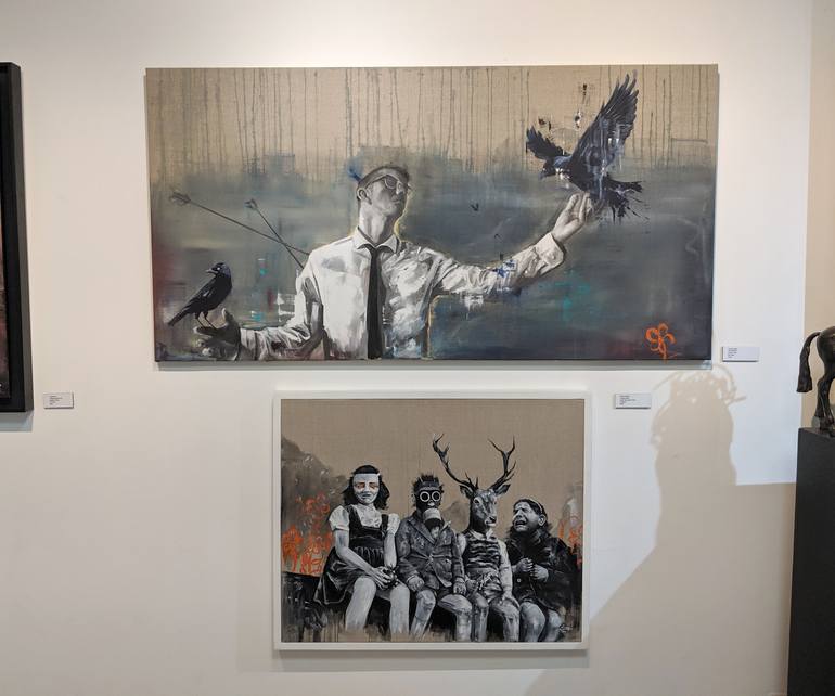 Original Expressionism Nature Painting by Tommy Fiendish