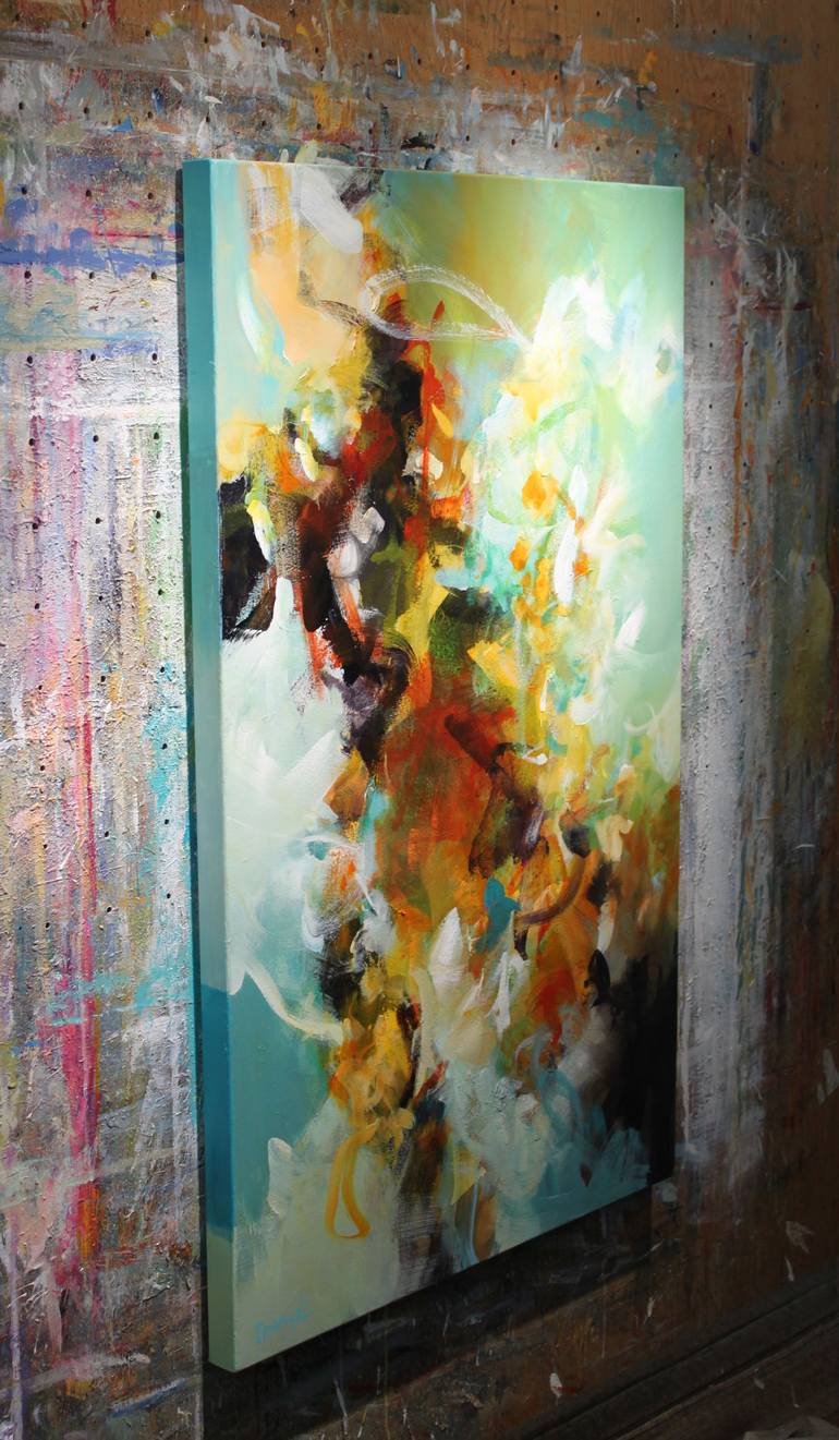 Waterfall Painting by Marleen Provencal Saatchi Art