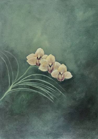 Print of Fine Art Floral Paintings by Rebecca Both