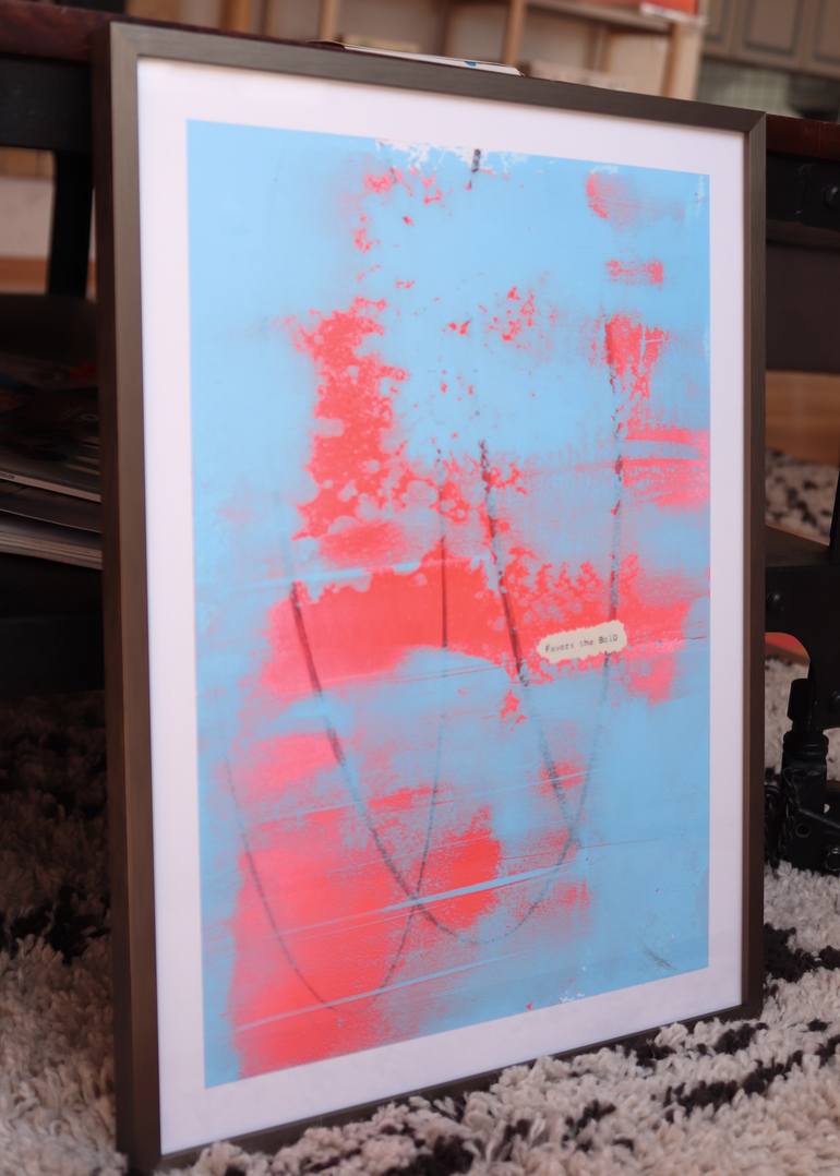 Original Street Art Abstract Painting by Michele Lysek