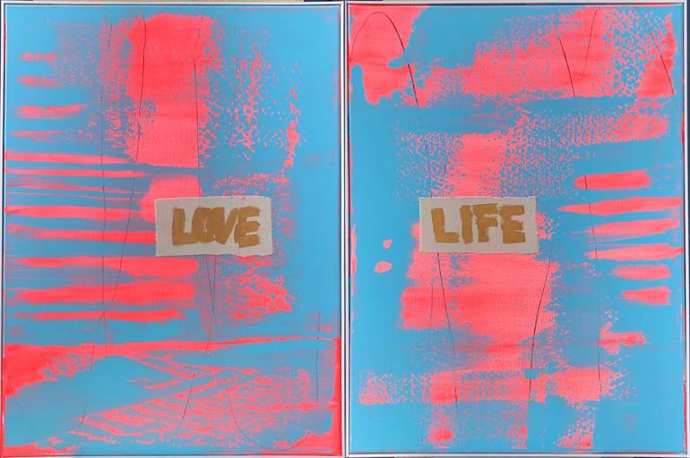 Love / Life 3 Painting By Michele Lysek | Saatchi Art