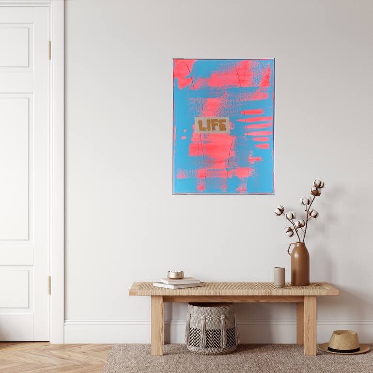 Original Abstract Expressionism Abstract Painting by Michele Lysek