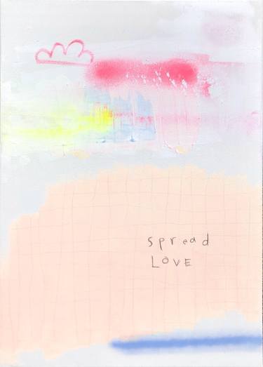 Print of Abstract Love Paintings by Michele Lysek