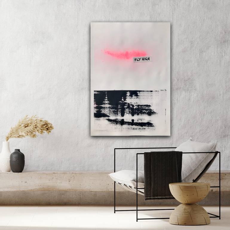 Original Abstract Expressionism Abstract Painting by Michele Lysek