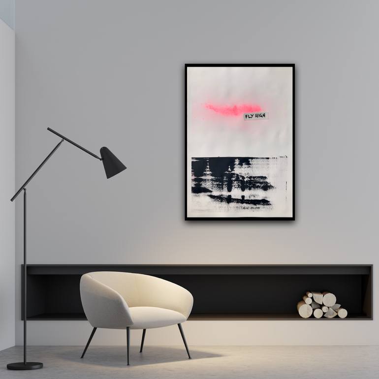 Original Abstract Expressionism Abstract Painting by Michele Lysek