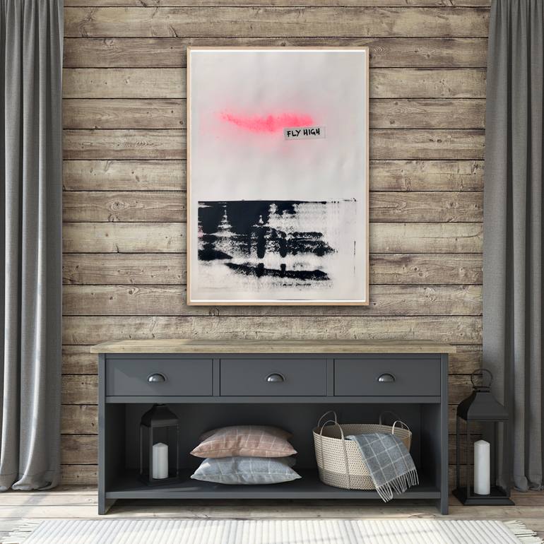 Original Abstract Expressionism Abstract Painting by Michele Lysek