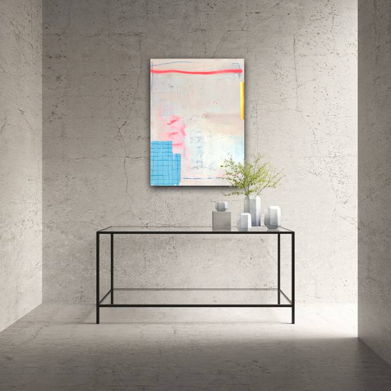 Original Minimalism Abstract Painting by Michele Lysek