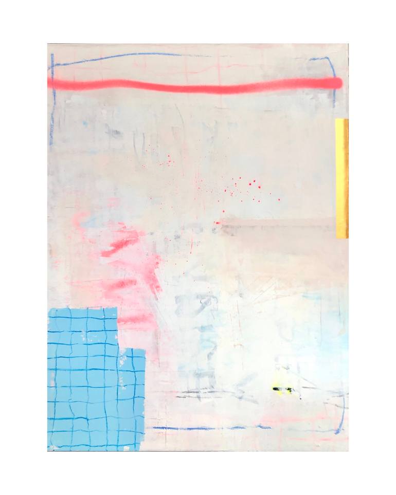 Original Minimalism Abstract Painting by Michele Lysek