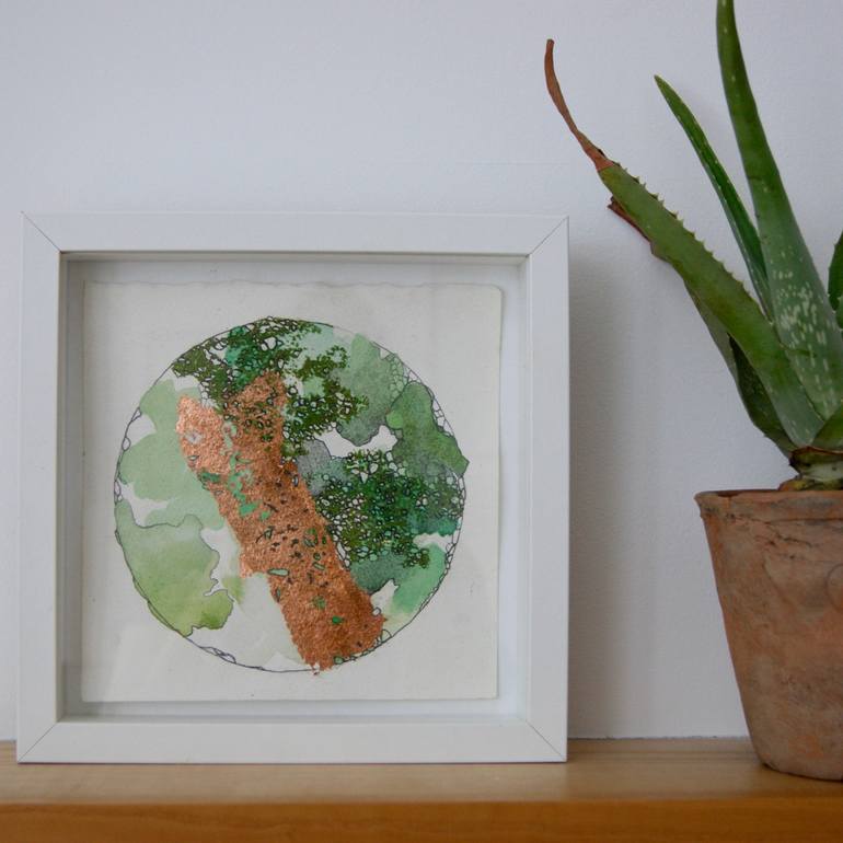 Original Other Abstract Painting by Geraldine Molia