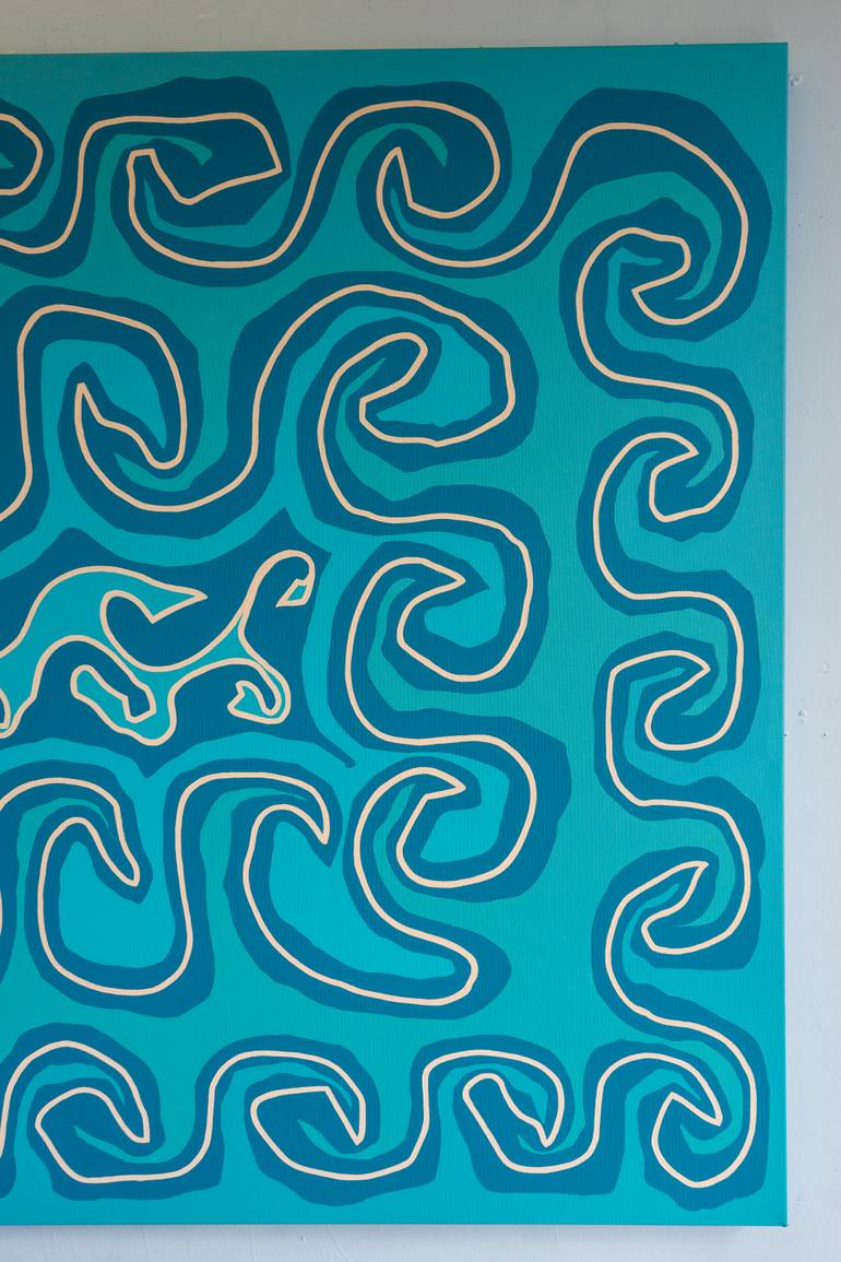 Original Abstract Expressionism Abstract Painting by Kori Gabs