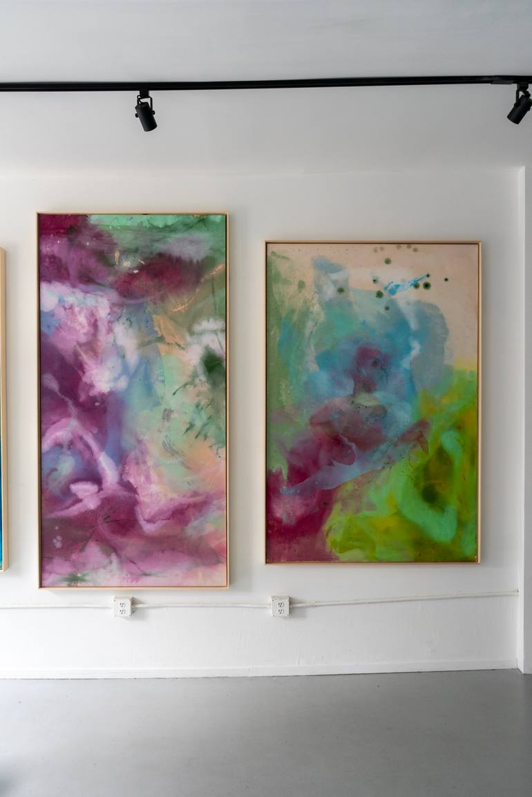 Original Abstract Expressionism Abstract Painting by Kori Gabs