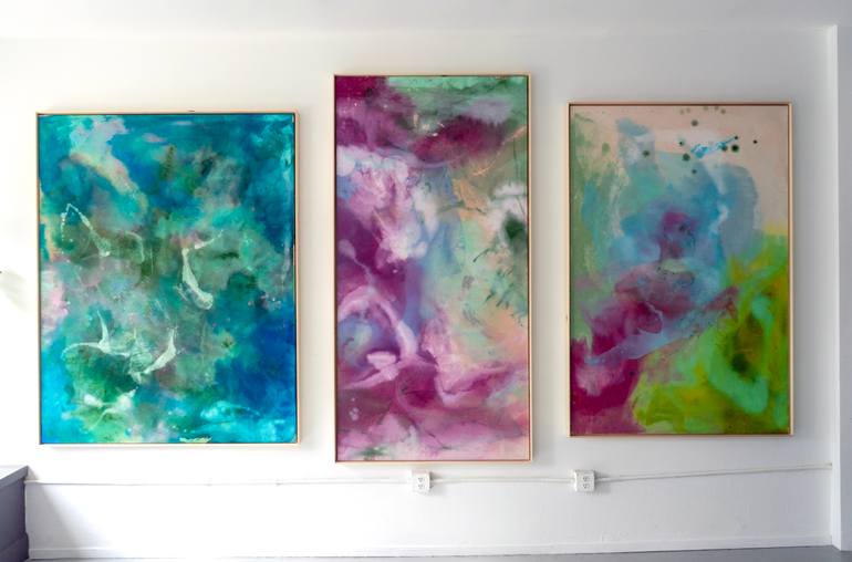 Original Abstract Expressionism Abstract Painting by Kori Gabs