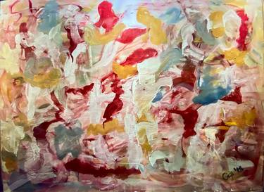 Original Abstract Expressionism Abstract Paintings by Gigi Barthelemy