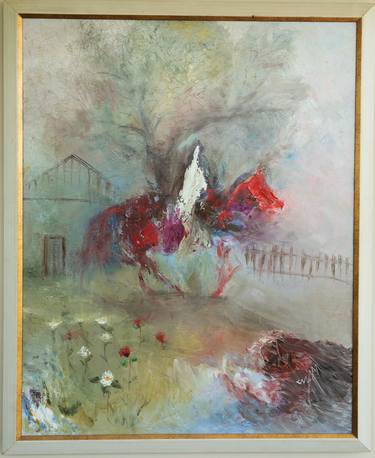 Print of Expressionism Horse Paintings by FILLI FILLI