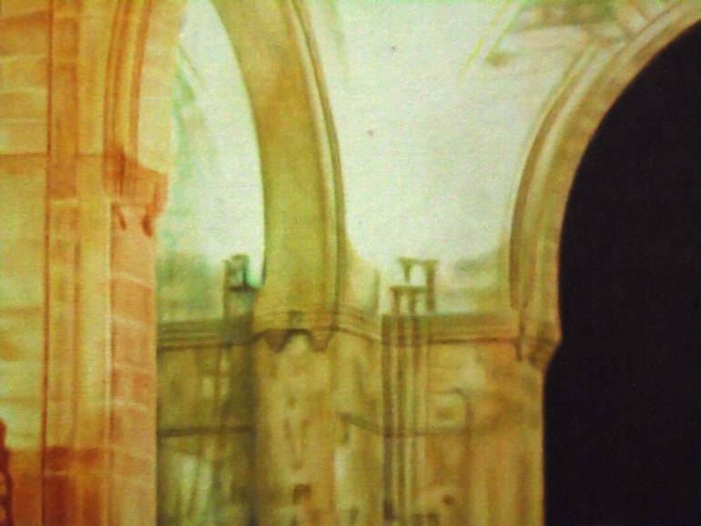 Original Realism Architecture Painting by Jayanta Basu