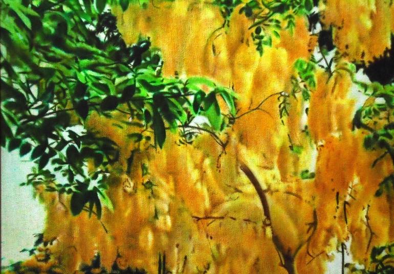 Original Realism Nature Painting by Jayanta Basu