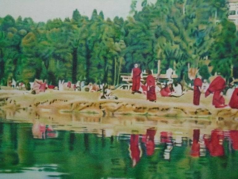 Original Realism Water Painting by Jayanta Basu