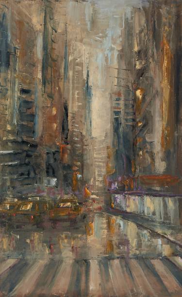 Print of Expressionism Cities Paintings by Aldo Curto