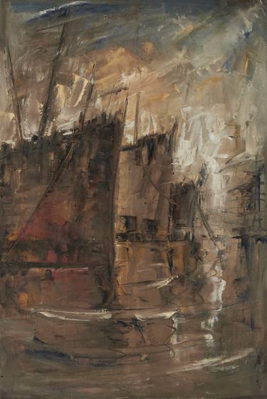 Print of Ship Paintings by Aldo Curto