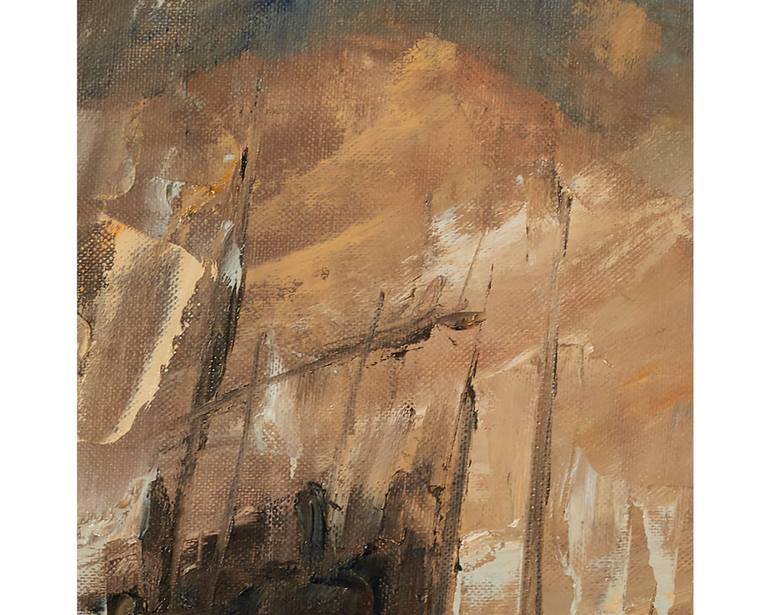 Original Expressionism Ship Painting by Aldo Curto