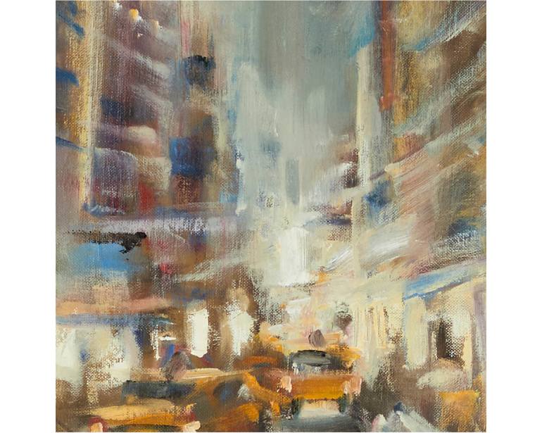 Original Cities Painting by Aldo Curto