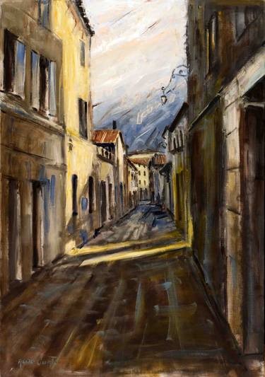 Print of Expressionism Places Paintings by Aldo Curto