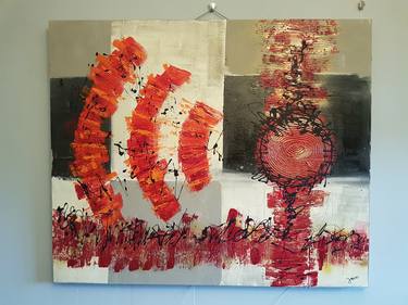 Original Abstract Paintings by Freddy Jacobs