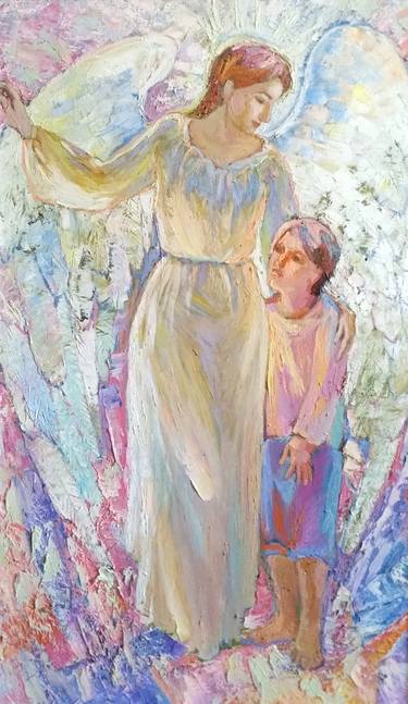 Original Impressionism Religious Paintings by Svetlana Norel