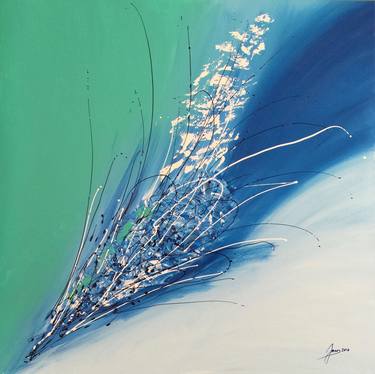 Original Abstract Paintings by Christine Janos