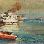 On Ladoga. Wharf by Reunion Gallery
