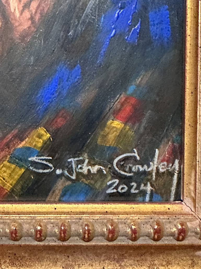 Original Impressionism Culture Painting by S John Crowley