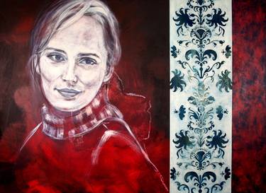 Print of Portraiture Portrait Paintings by Andrea Silberhorn-Piller