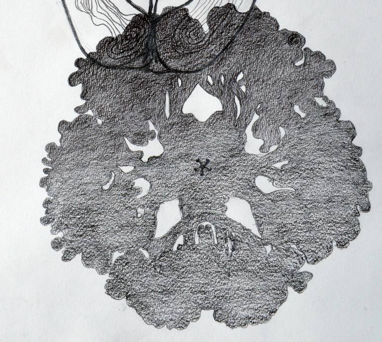 Original Conceptual Nature Drawing by Shumaila Islam