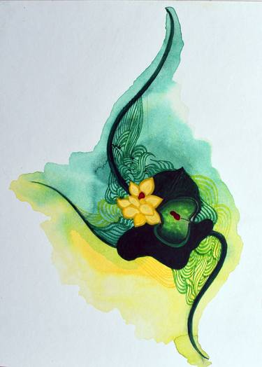 Original Conceptual Floral Paintings by Shumaila Islam