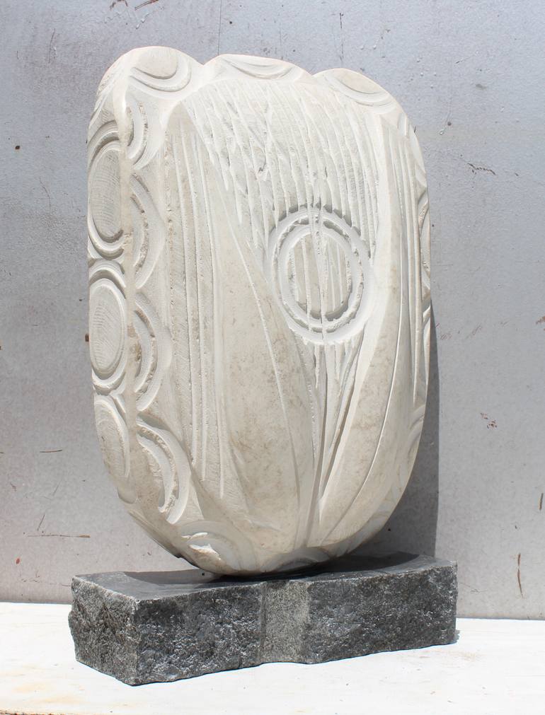 Original Art Deco Religion Sculpture by Ognyan Hristov