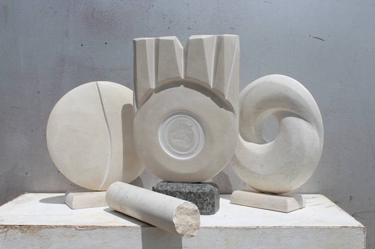 Original Art Deco Music Sculpture by Ognyan Hristov