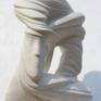 This original limestone sculpture on ceramic pedestal is one of the latest artworks of the skillful Bulgarian contemporary professional artist Ognyan Hristov, deeply inspired by postmodernism, neoclassicism and cubism. It expresses the artist's concept about the Air. An incessant game between winds passing into each other, constantly changing fleeting manifestations of the eternally existings, expressed by the element of Air. It is one extraordinary sculptural masterpiece and exquisite modern home décor.