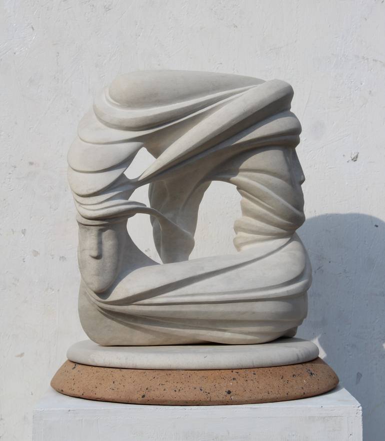 Original Conceptual Men Sculpture by Ognyan Hristov