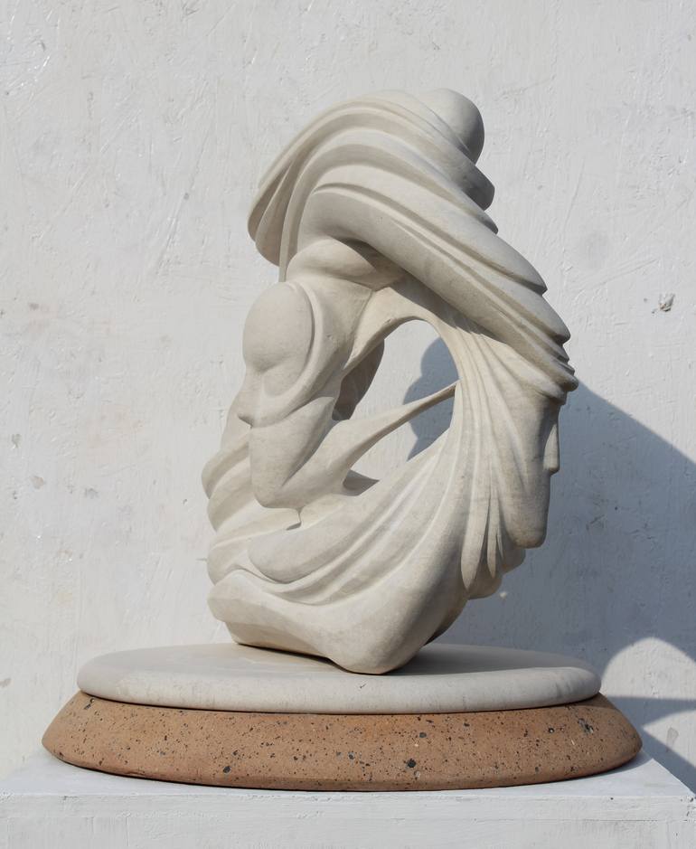 Original Conceptual Men Sculpture by Ognyan Hristov