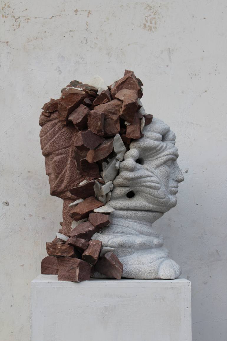 Original Conceptual Portrait Sculpture by Ognyan Hristov