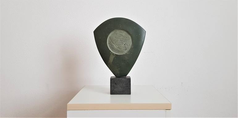 Original Art Deco Abstract Sculpture by Ognyan Hristov