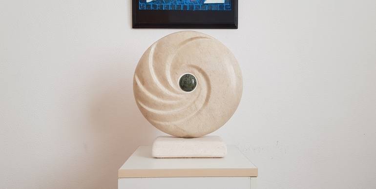 Original Art Deco Abstract Sculpture by Ognyan Hristov