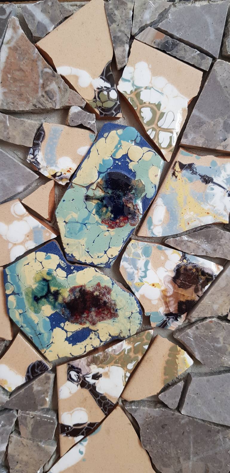 Original Abstract Wall Sculpture by Ognyan Hristov