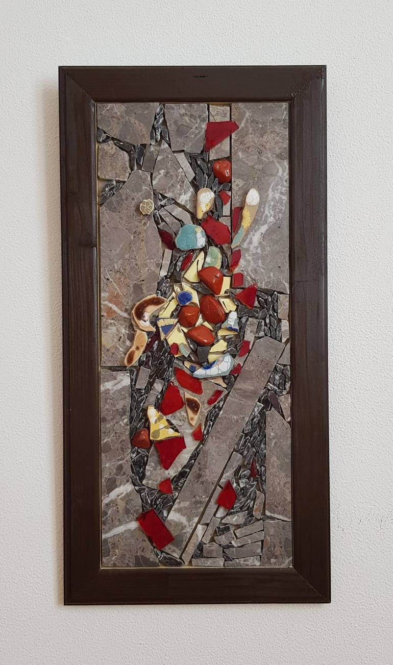 Original Abstract Wall Sculpture by Ognyan Hristov