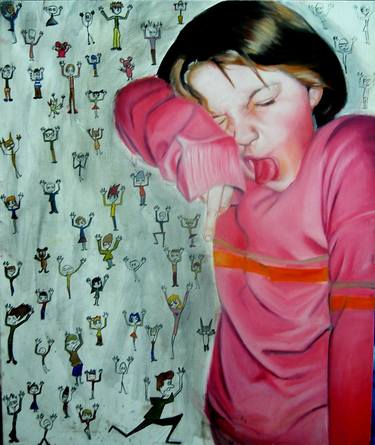 Original Kids Paintings by Elisabeta Gherghel