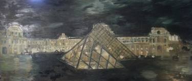 The Louvre at Dusk thumb