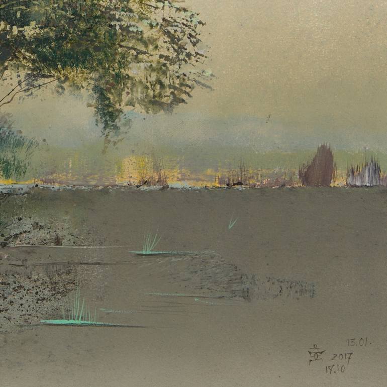 Original Landscape Painting by Yury Khilko