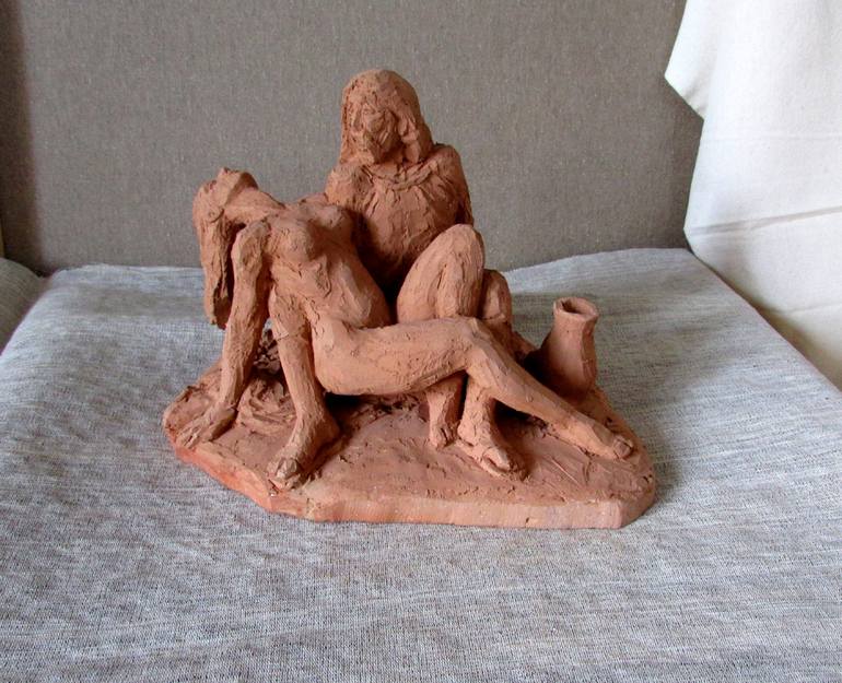 Original Erotic Sculpture by Nikolay Dudchenko